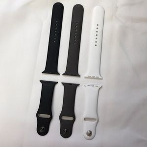 Genuine Apple brand 42mm medium/large. Lot of 3